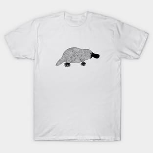 Platypus Ink Art - on light colors T-Shirt